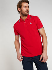 Polo rossa in piquet