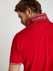 Polo rossa in piquet