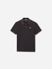 Polo grigia in piquet