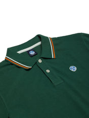 Polo in piquet verde