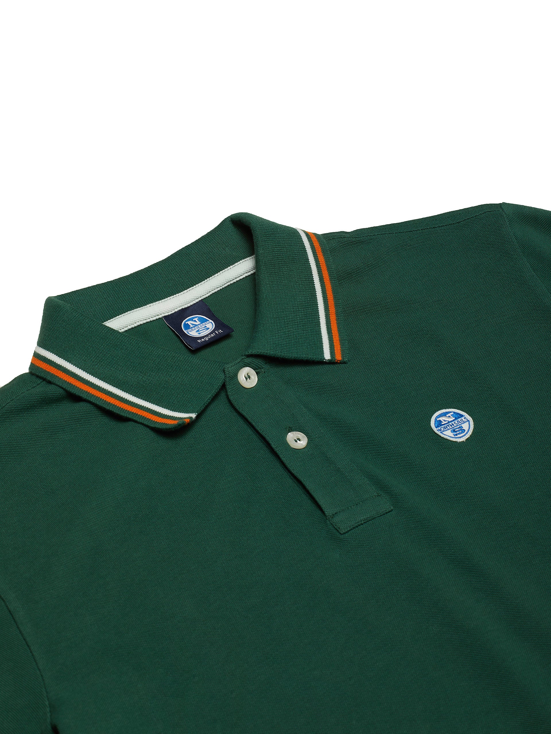 Polo in piquet verde