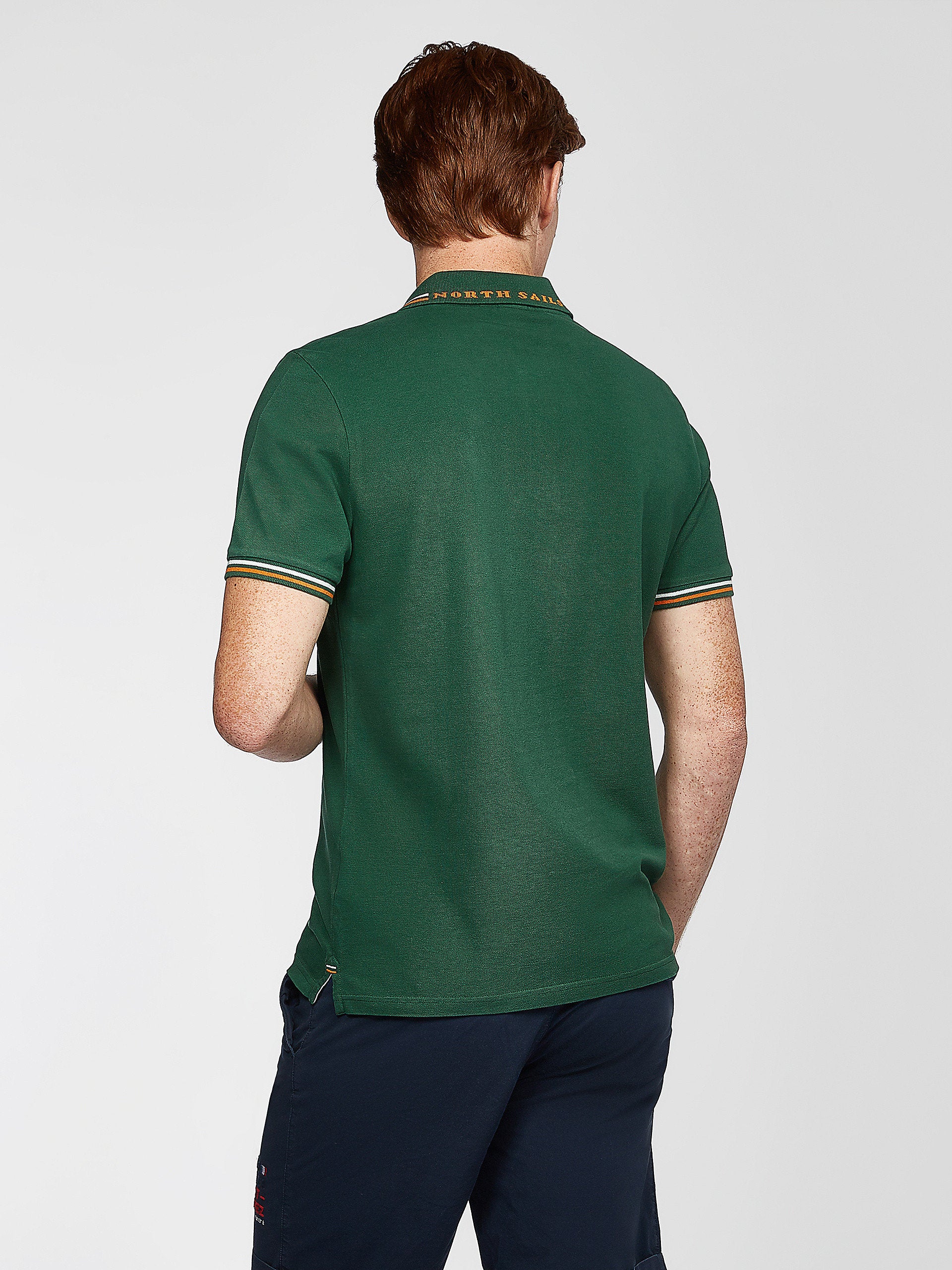 Polo in piquet verde
