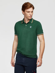 Polo in piquet verde