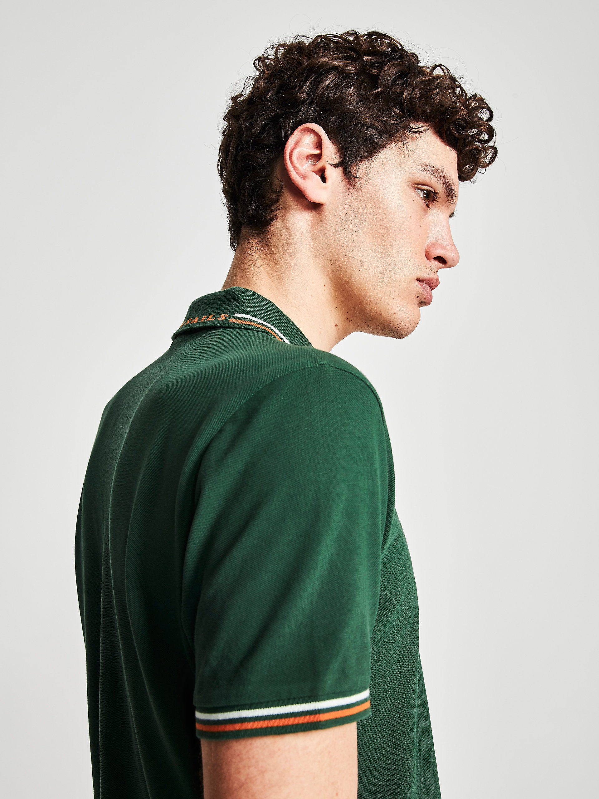 Polo in piquet verde