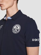 Polo con patch