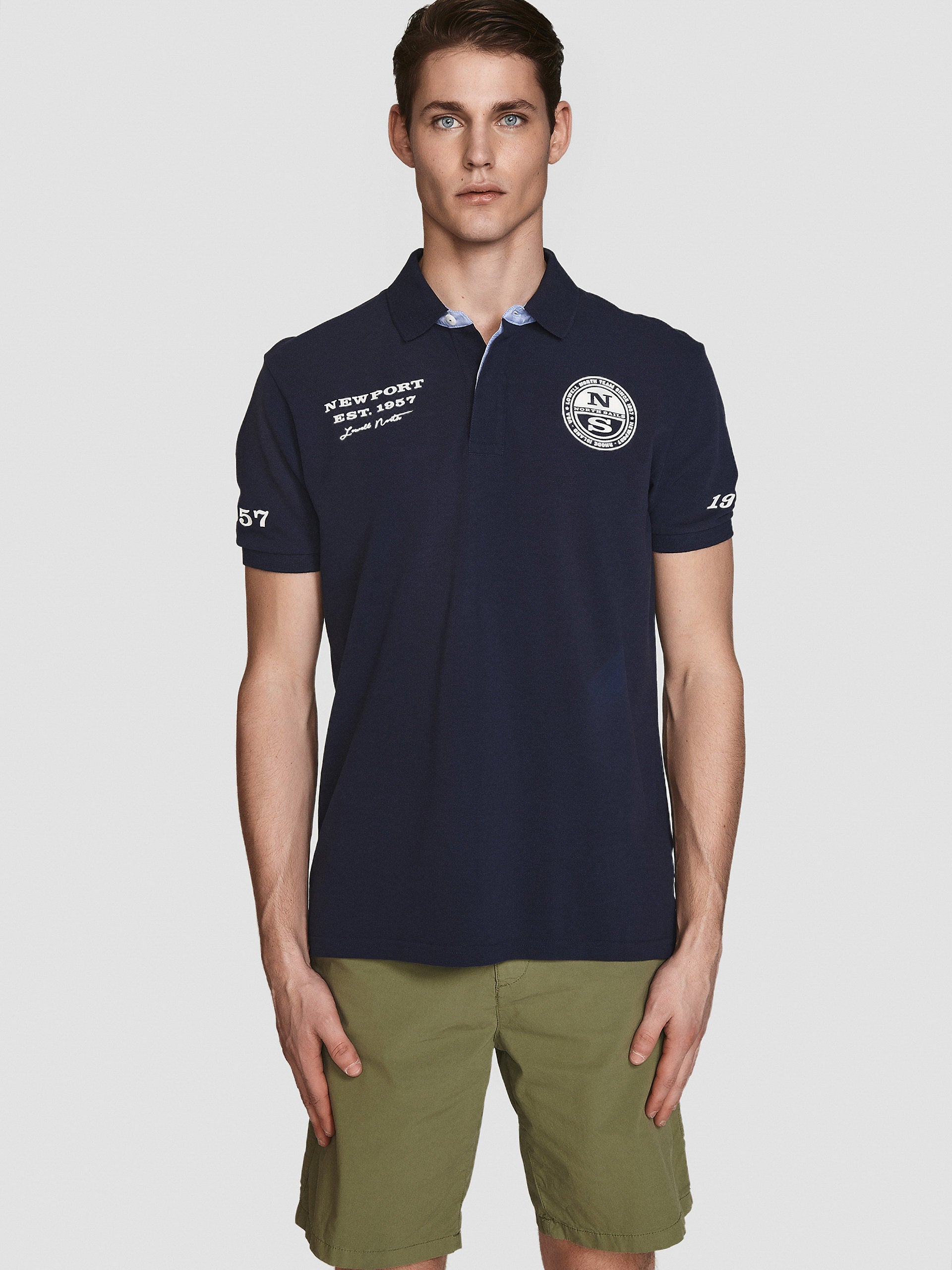 Polo con patch