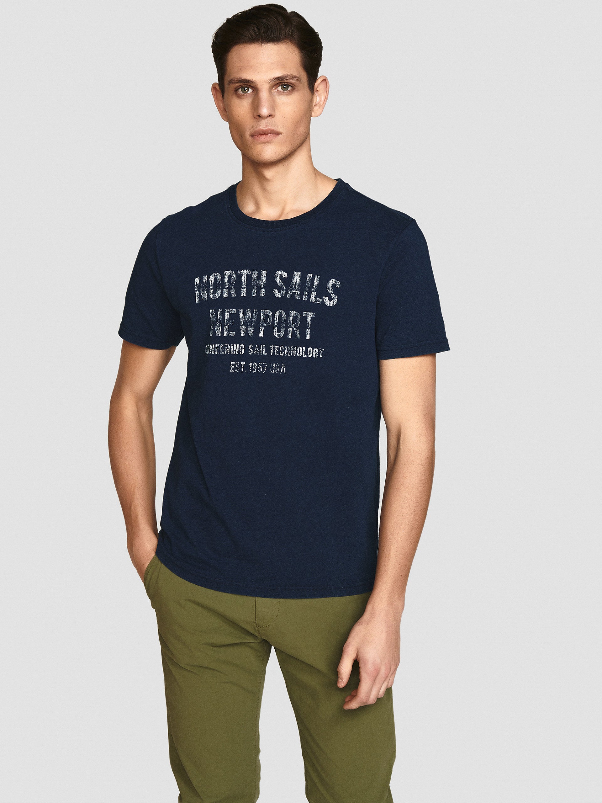 Tshirt blu denim