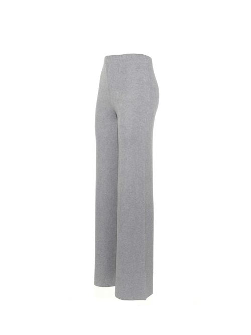Pantalone palazzo in maglia