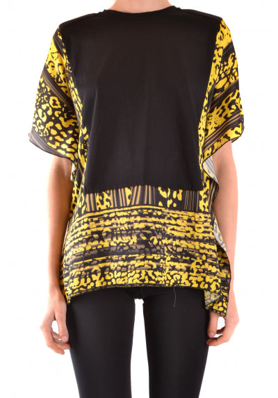 Blusa animalier gialla e nera
