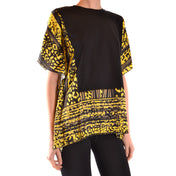 Blusa animalier gialla e nera