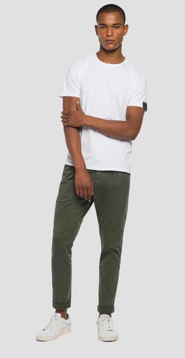 Tshirt cotone taglio vivo