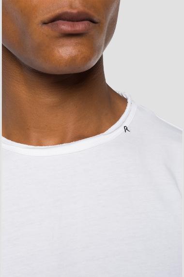 Tshirt cotone taglio vivo