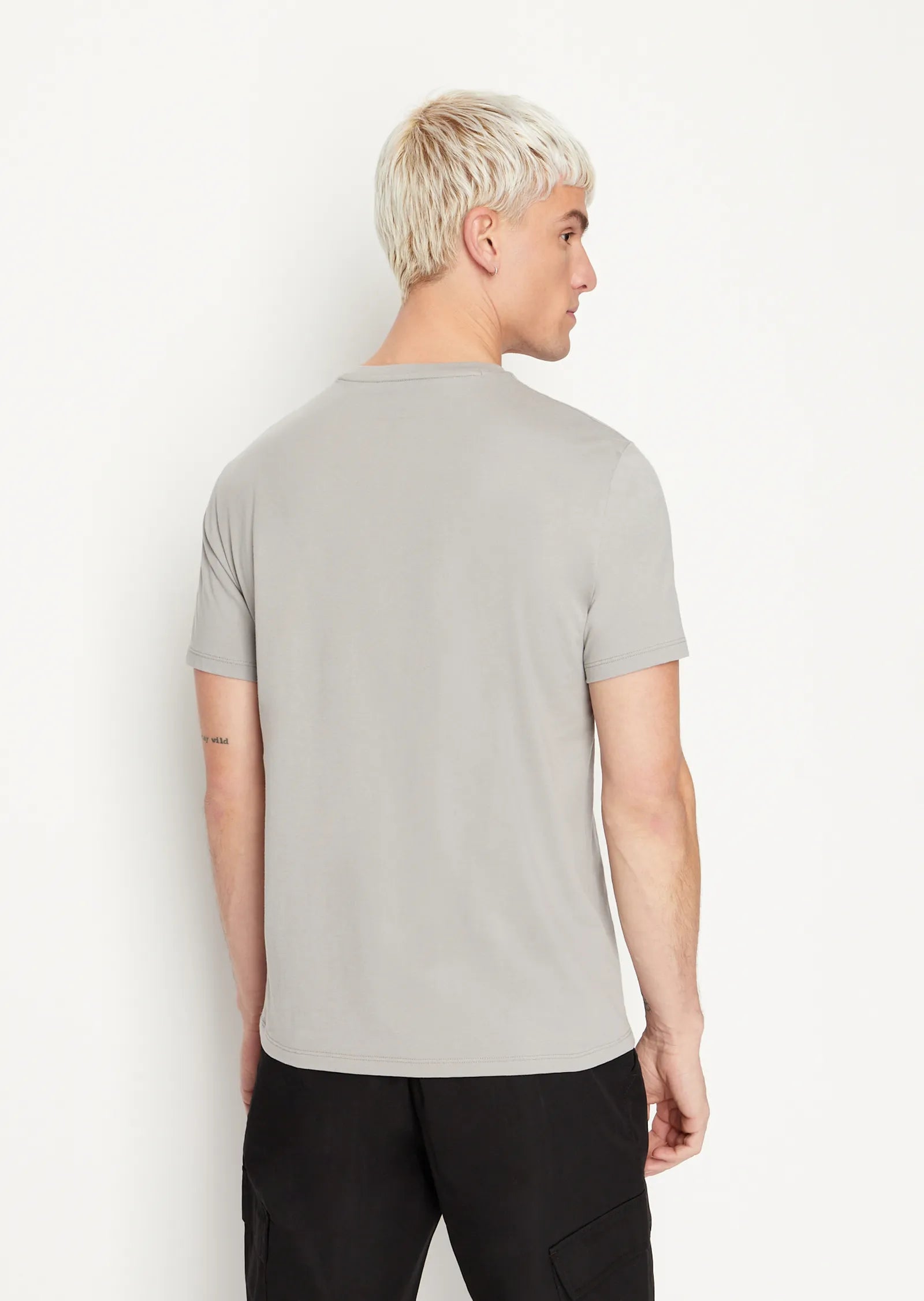 Tshirt girocollo in cotone pima