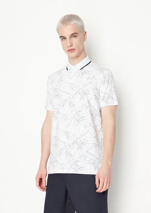Polo in jersey di cotone