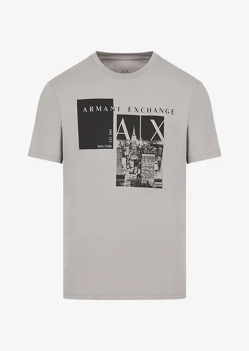 Tshirt girocollo in cotone pima