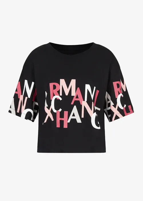 Tshirt girocollo in cotone
