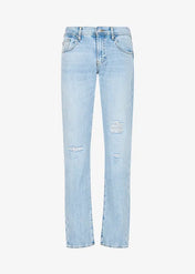Cinque tasche in denim di cotone