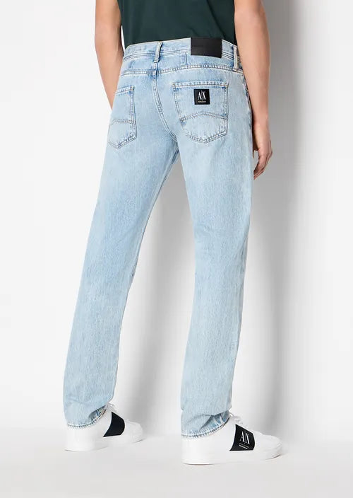 Cinque tasche in denim di cotone