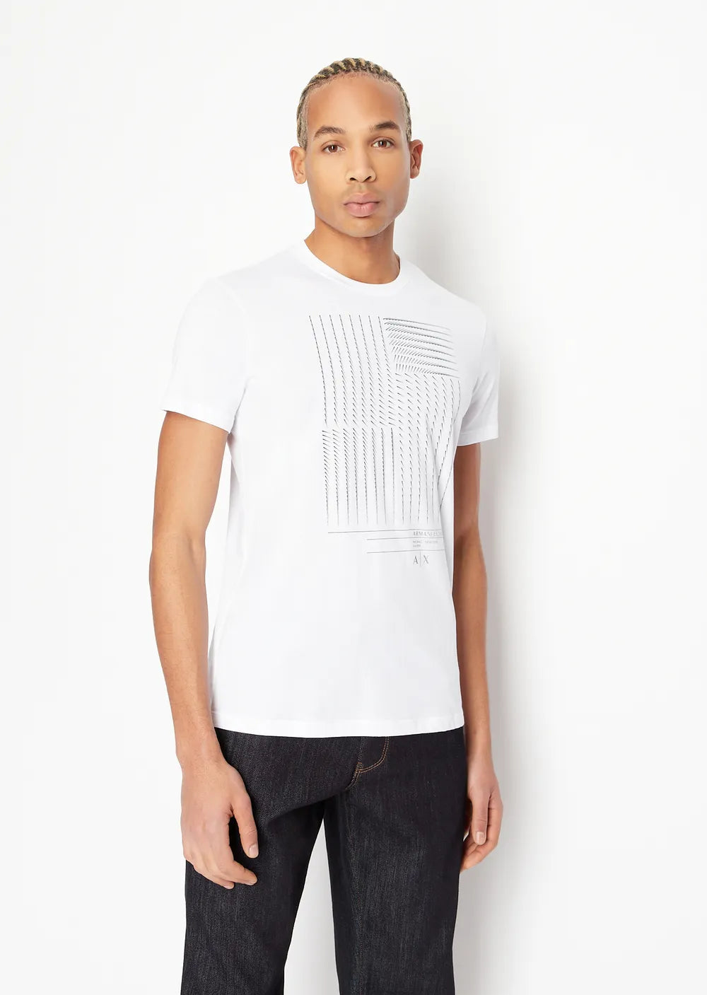 Tshirt slim fit in cotone
